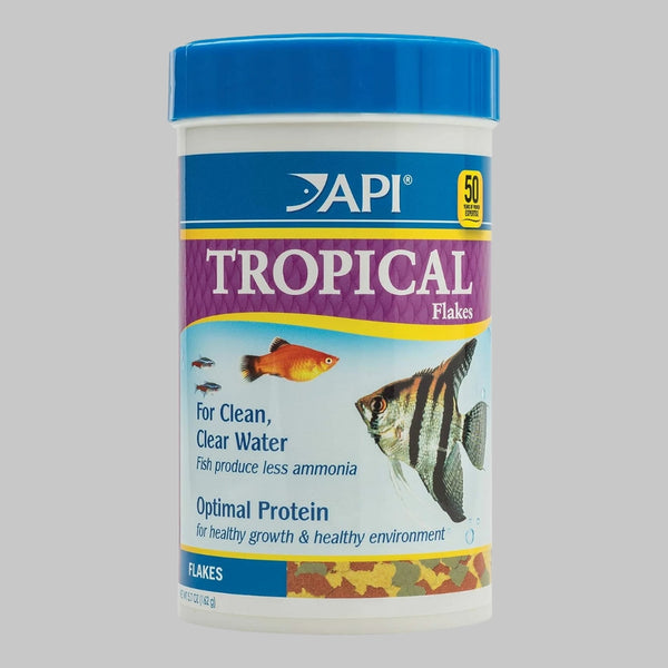 API TROPICAL FLAKES Fish Food 5.7-Ounce Container